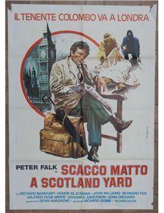 SCACCO MATTO A SCOTLAND YARD Manifesto cinematografico originale 2F