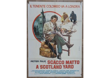 CHECKMATE AT SCOTLAND YARD Original Movie Poster 2F
