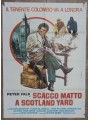CHECKMATE AT SCOTLAND YARD Original Movie Poster 2F