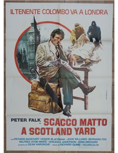 SCACCO MATTO A SCOTLAND YARD Manifesto cinematografico originale 2F a