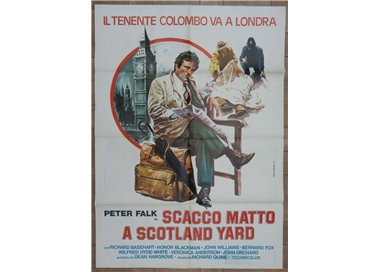 CHECKMATE AT SCOTLAND YARD Original Movie Poster 2F a