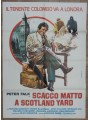 SCACCO MATTO A SCOTLAND YARD Manifesto cinematografico originale 2F a