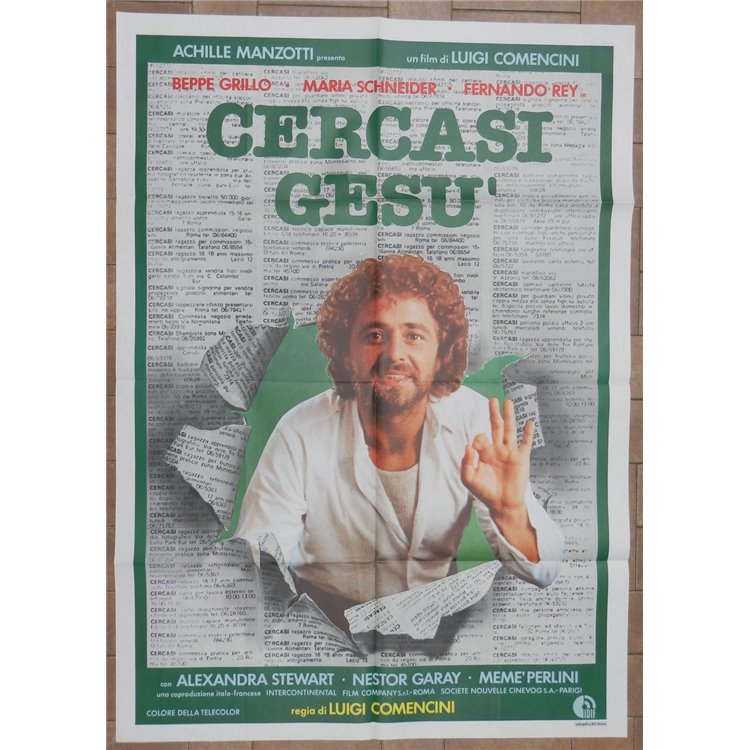 CERCASI GESU' Manifesto cinematografico originale 2F