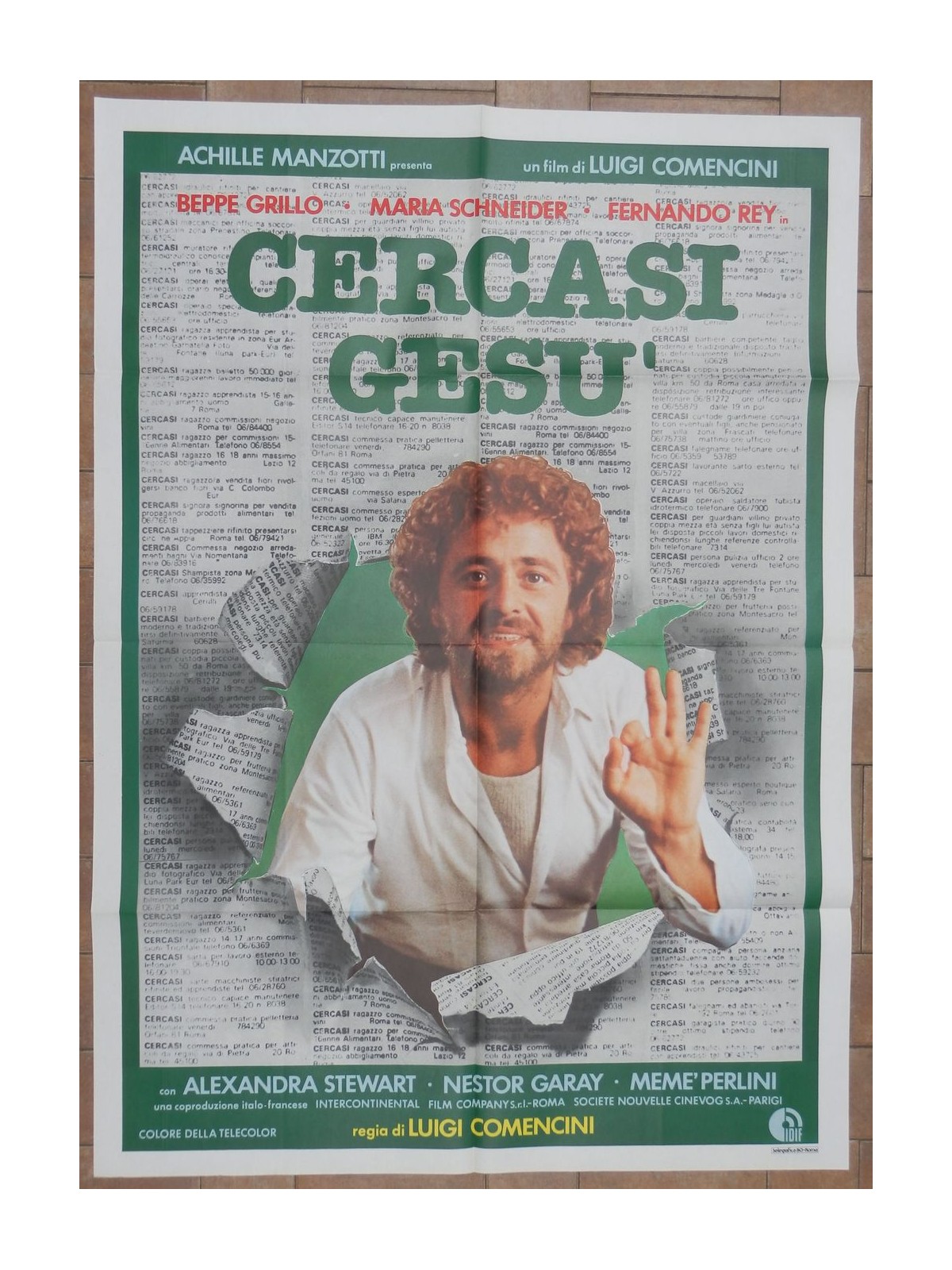 WANTED JESUS Original Movie Poster 2F