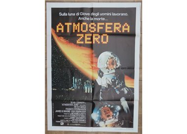 ATMOSFERA ZERO Manifesto cinematografico originale 2F a