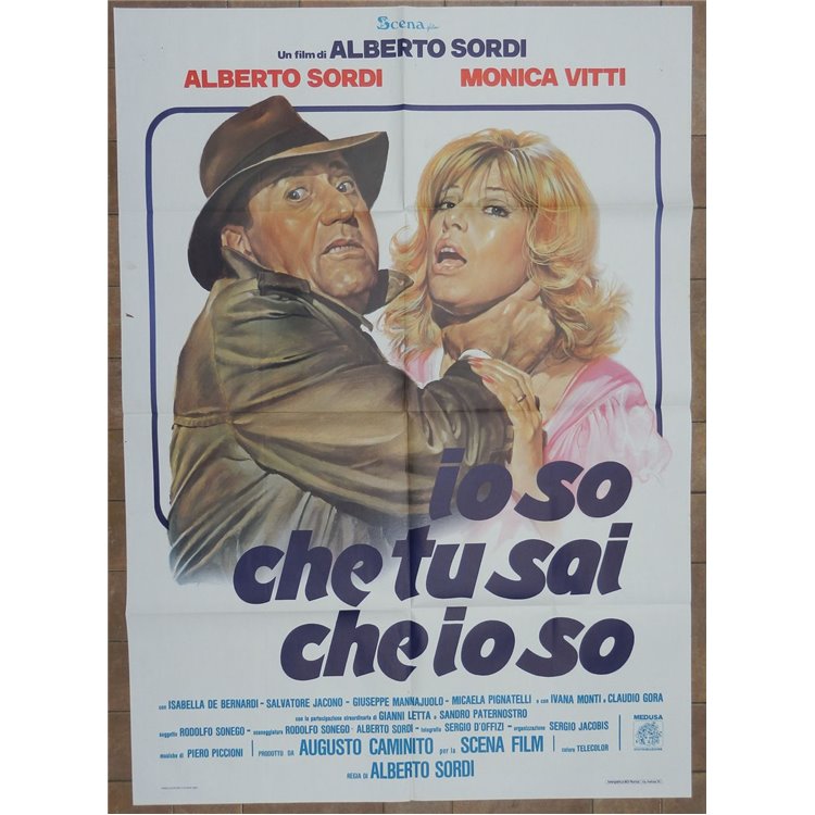 I KNOW THAT YOU KNOW THAT I KNOW Original Movie Poster 2F