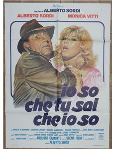 I KNOW THAT YOU KNOW THAT I KNOW Original Movie Poster 2F a