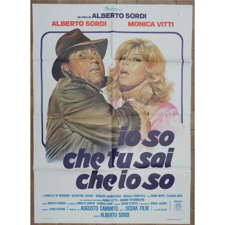 I KNOW THAT YOU KNOW THAT I KNOW Original Movie Poster 2F a