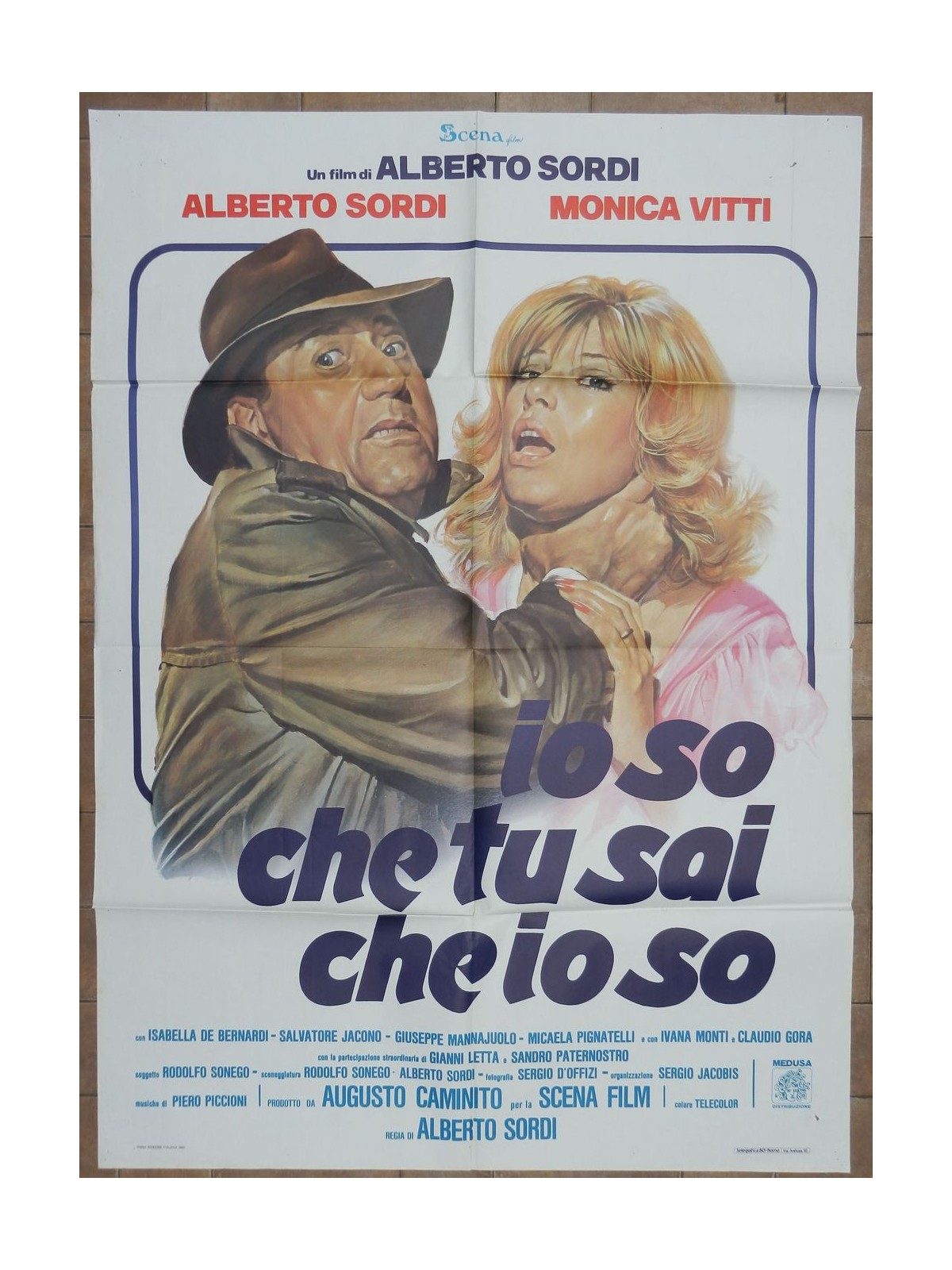 IO SO CHE TU SAI CHE IO SO Manifesto cinematografico originale 2F a