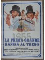 1855 LA PRIMA GRANDE RAPINA AL TRENO Manifesto cinema originale 2F