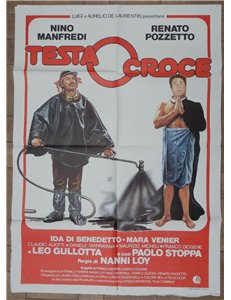 TESTA O CROCE Manifesto cinematografico originale 2F