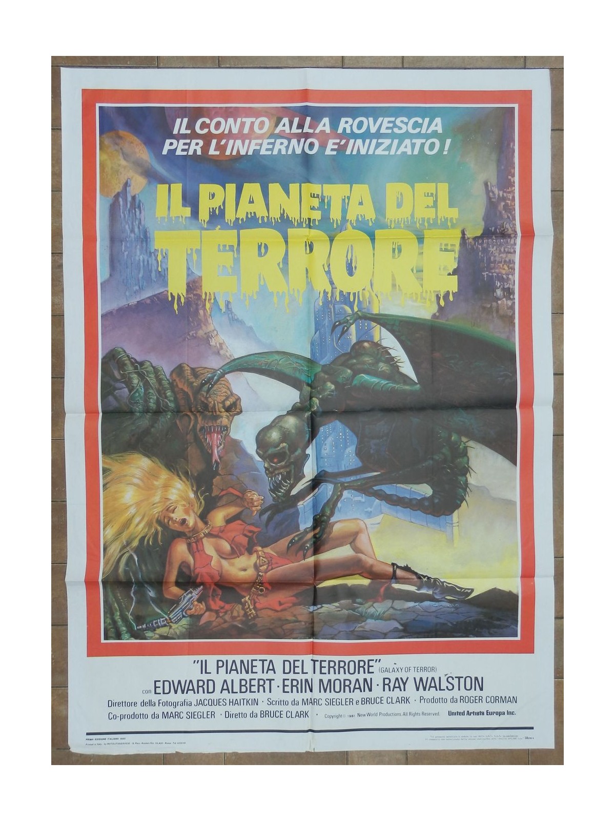 PLANET OF TERROR Original Movie Poster 2F