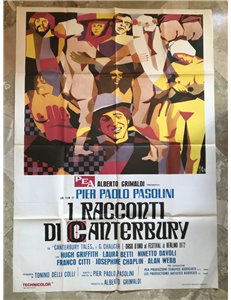 I RACCONTI DI CANTERBURY Manifesto cinematografico originale 2F