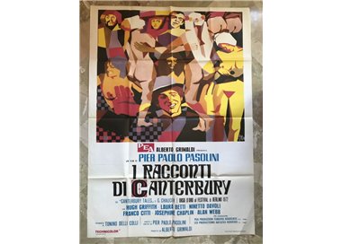 I RACCONTI DI CANTERBURY Manifesto cinematografico originale 2F
