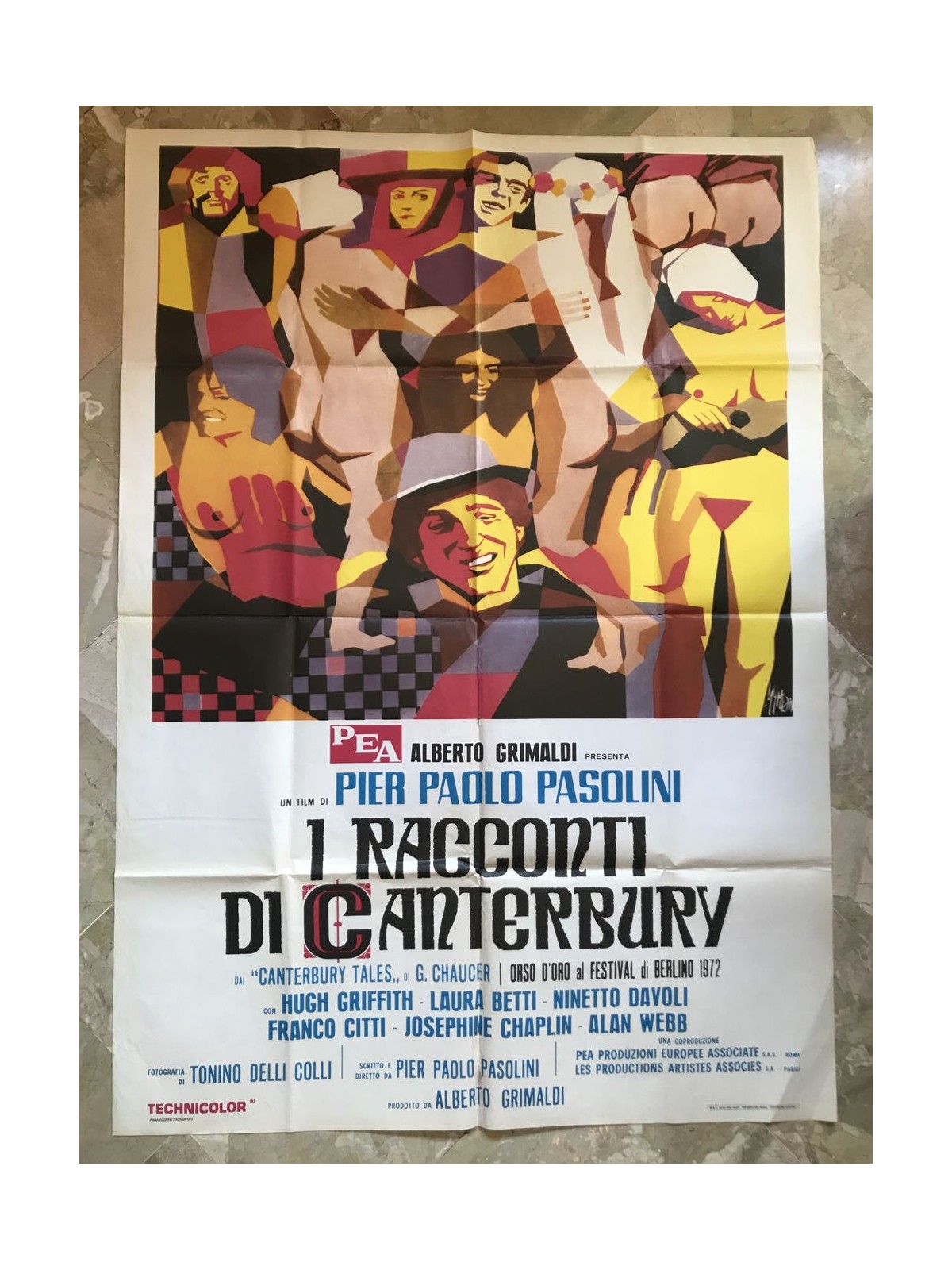 THE CANTERBURY TALES Original Movie Poster 2F