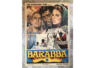 BARABBA Manifesto cinematografico originale 2F