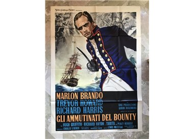 MUTINY ON THE BOUNTY Original Movie Poster 2F
