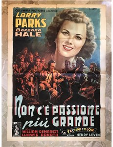 NON C'E' PASSIONE PIU' GRANDE Manifesto cinematografico originale 2F