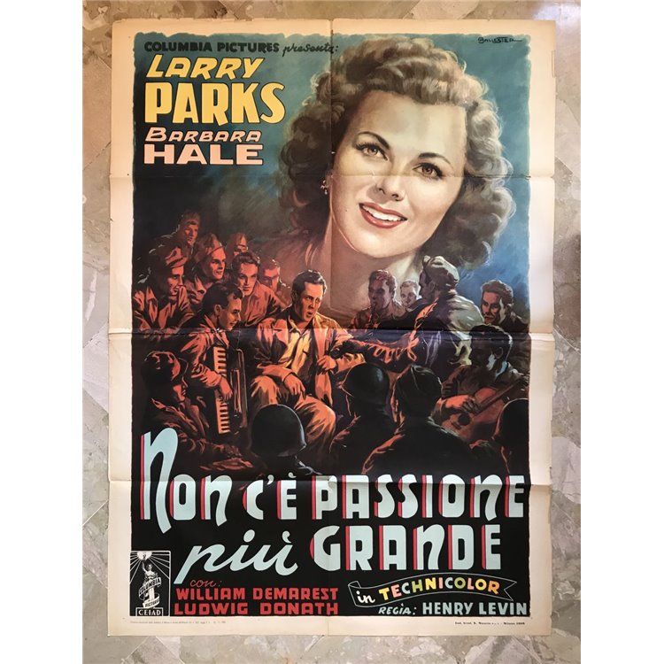 THERE IS NO GREATER PASSION Original movie poster 2F