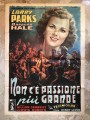 THERE IS NO GREATER PASSION Original movie poster 2F