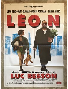 LEON Manifesto cinematografico originale 2F