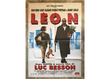 LEON Manifesto cinematografico originale 2F