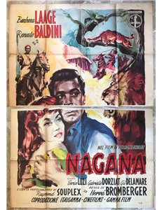 NAGANA Manifesto cinematografico originale 4F