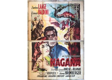 NAGANA Manifesto cinematografico originale 4F