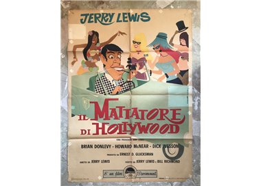 IL MATTATORE DI HOLLYWOOD Manifesto cinematografico originale 2F