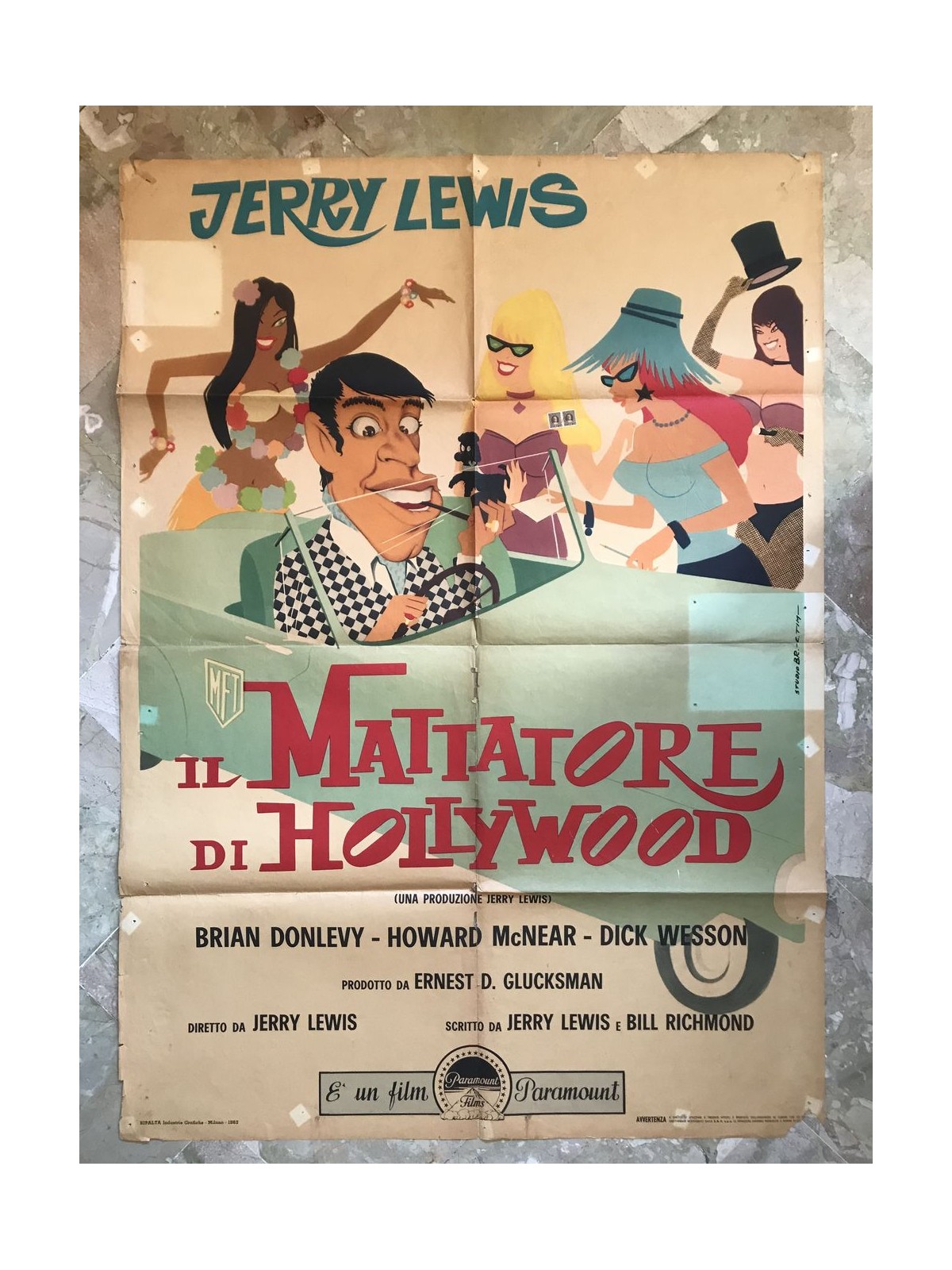 THE HOLLYWOOD STAR Original Movie Poster 2F