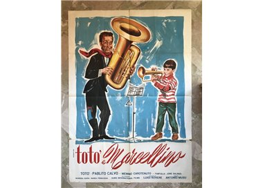 TOTO' AND MARCELLINO Original Film Poster 2F