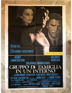 GRUPPO DI FAMIGLIA IN UN INTERNO Manifesto cinematografico originale 2F
