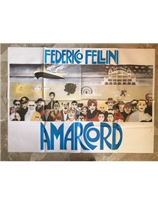 AMARCORD Original Film Poster 2F