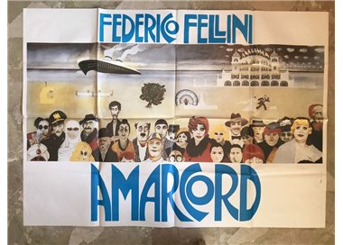 AMARCORD Manifesto cinematografico originale 2F