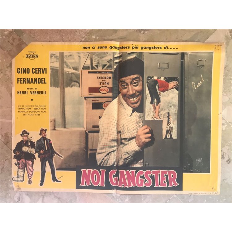WE GANGSTERS Original cinema photo envelope (2)