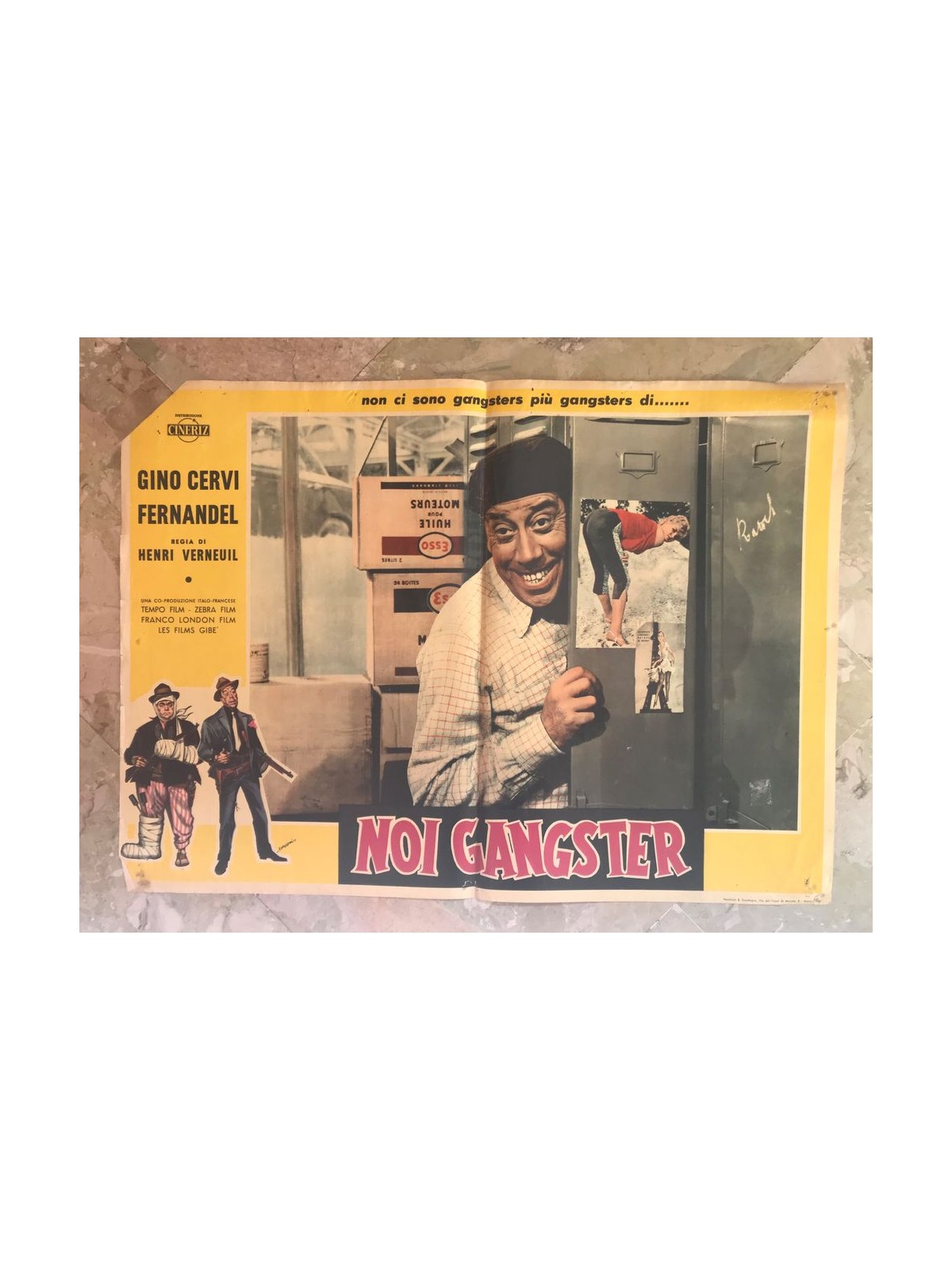 WE GANGSTERS Original cinema photo envelope (2)