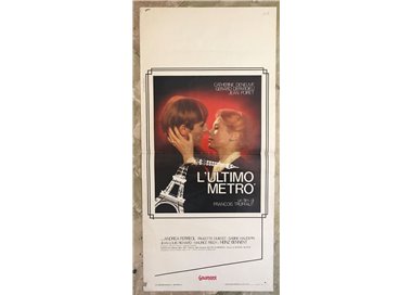 L'ULTIMO METRO' Locandina cinematografica originale