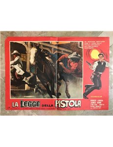 LA LEGGE DELLA PISTOLA Fotobusta cinematografica originale