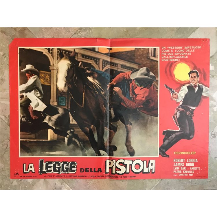 THE LAW OF THE GUN Original cinematographic photo envelope
