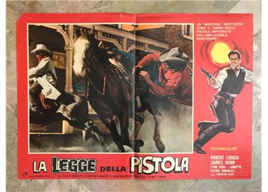 THE LAW OF THE GUN Original cinematographic photo envelope