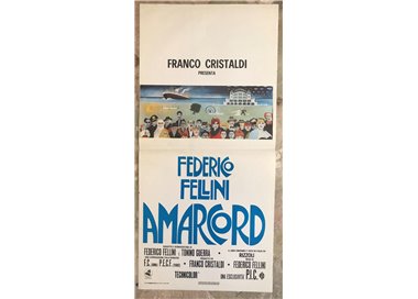 AMARCORD Locandina cinematografica originale