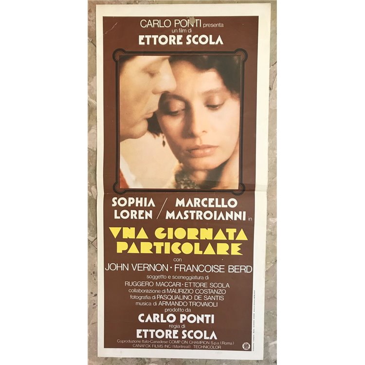 A SPECIAL DAY Original movie poster