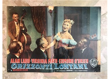ORIZZONTI LONTANI Fotobusta cinematografica originale