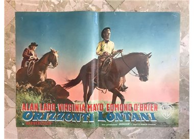 ORIZZONTI LONTANI Fotobusta cinematografica originale (3)