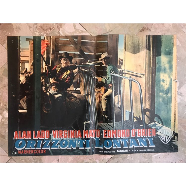 ORIZZONTI LONTANI Fotobusta cinematografica originale (6)