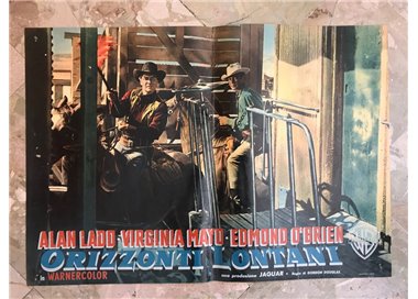 ORIZZONTI LONTANI Fotobusta cinematografica originale (6)
