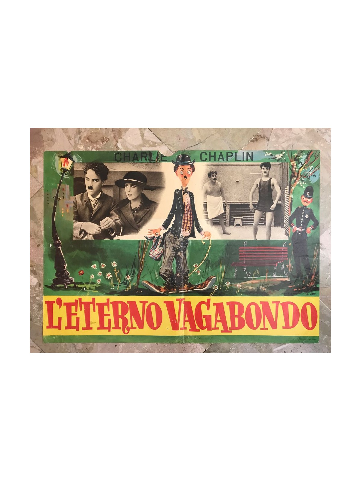 THE ETERNAL VAGABOND Original cinematographic photo envelope