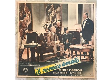THE BELOVED ENEMY Original cinematographic photo envelope