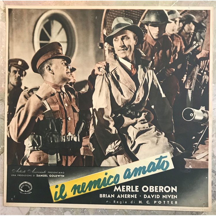 IL NEMICO AMATO Fotobusta cinematografica originale (2)