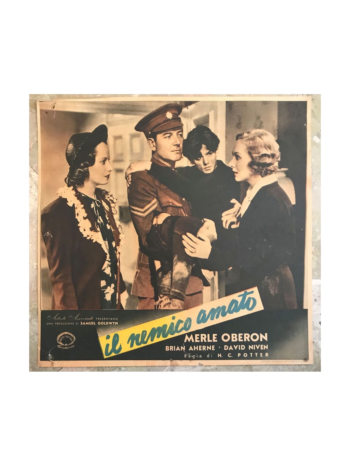 IL NEMICO AMATO Fotobusta cinematografica originale (5)